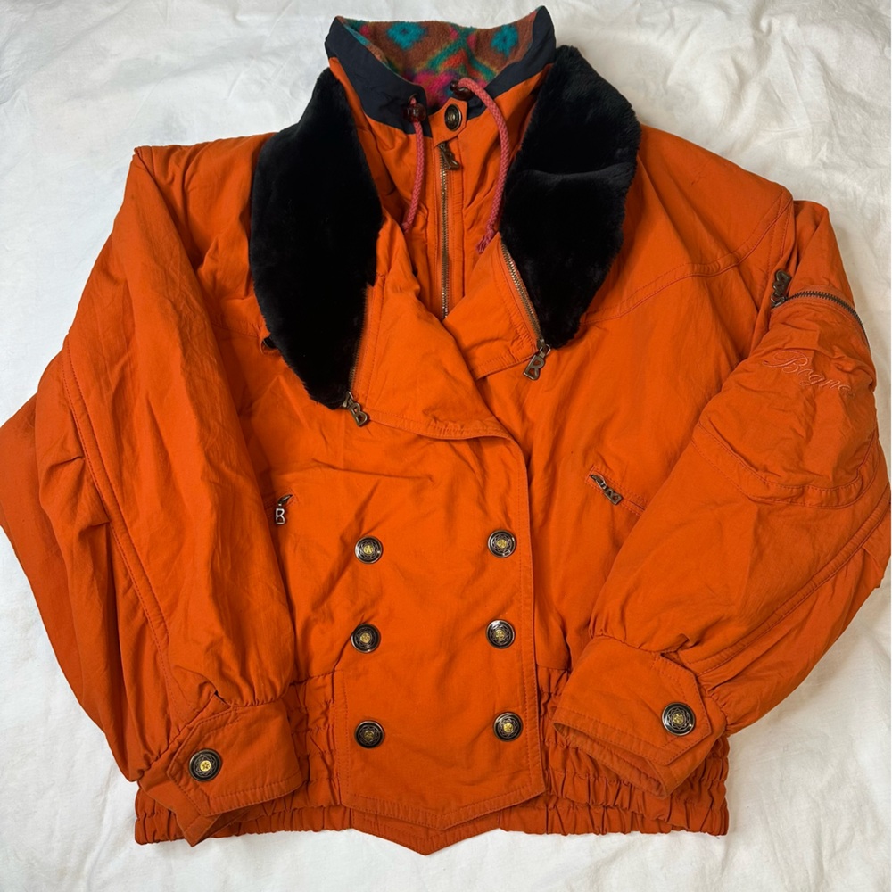 Vintage Bogner Ski Jacket Aztec / Santa Fe lining 
Size 8